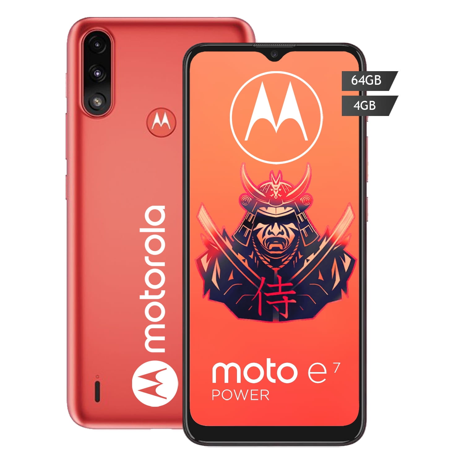 モトローラ スマートフォン moto e7 POWER コーラルレッド moto e7