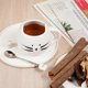 thumbnail image 4 of Cat Coffee Mug Ceramic Cat Cup with Spoon Gifts for Women Girls Cat Lovers Cute Tea Mugs 12 oz White, 4 of 4