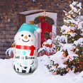 thumbnail image 6 of Vikakiooze Christmas Gifts 45 Inch Inflatable Snowman Tumbler Inflatable Christmas Snowman Christmas Tumbler Decoration, 6 of 9