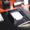 thumbnail image 2 of Classic Black Leather 4 x 6 Memo Holder, 2 of 3