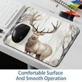 thumbnail image 6 of Elk Gaming Mouse Pad, Desk Mat, Square 8.3x9.8 Inch Non-Slip Rubber Bottom Printed for Office and Gaming, 6 of 6
