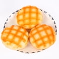 thumbnail image 4 of Slow Rising Squishy Toy with Soft Pu Foam, 4 Inches, Pineapple Bun Shape, for Relaxation, Simulated Toy, 4 of 5