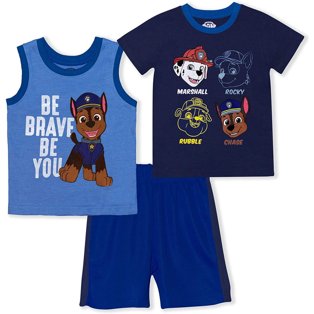 PAW Patrol Paw Patrol Toddler Boy Tshirt, Tank Top & Mesh Athletic