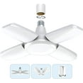 thumbnail image 1 of Lampe LED pour Garage, 60w Lumières LED pour Atelier, Lumière Vive avec 4 Panneaux Réglables, 1 of 7