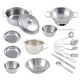thumbnail image 1 of 16PCS Children's Kitchen Toy Set Stainless Steel Kitchen Pots and Pans Set Kitchen Tool Toy for Children Gift, 1 of 4