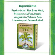 Down to Earth Palm Tree 6-2-8 All Natural Fertilizer, 5lbs