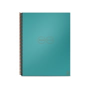 Rocketbook Core Digital Reusable Notebook - Teal - Letter Size Eco-friendly Notebook (8.5 x 11) - 32 Dot-Grid Pages - Includes 1 Pen and Microfiber Cloth