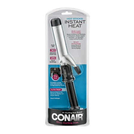 Conair Instant Heat Curling Iron, 1.25