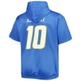 thumbnail image 3 of Men's Justin Herbert Powder Blue Los Angeles Chargers Big & Tall Short Sleeve Pullover Hoodie, 3 of 3