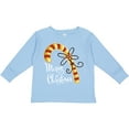 thumbnail image 3 of Inktastic Merry Christmas Red and Gold Candy Cane Boys or Girls Long Sleeve Toddler T-Shirt, 3 of 5