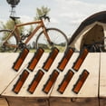 thumbnail image 3 of 10 Pcs Bicycle Pedal Reflector Press on Bike Cycling Night Reflect Light, 3 of 10