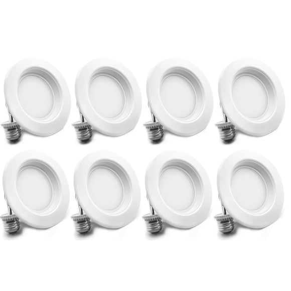 Bioluz LED 4†LED Retrofit Recessed Light 65W Equivalent (Using 10W) 700 Lumen, 90 CRI, Dimmable, UL-Listed CEC JA8 Title 24 Compliant