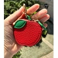 thumbnail image 5 of Cute Fruit Leather Bag Charm Y2K Strawberry Keychain with Zipper Backpack Kawaii Cutecore Mini Purse, 5 of 14