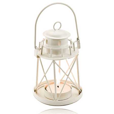 Kate Aspen Tea Light Holder, by The Sea Lighthouse Votive Candle Holder, Centerpiece for Wedding Table, Accent Piece, Birthday Party Decor, Bridal Shower & Wedding Favors, Baby Shower Favors, 6pcs