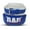 Blue, variant on RAD Leather Belt 4" Gym Power Heavy Duty Weight Lifting Bodybuilding New (Blue, XL)