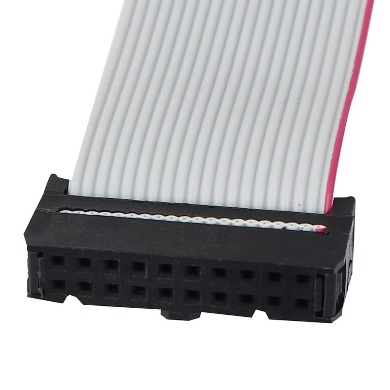 20 Pin IDC Ribbon Cable - 2.54mm Pitch, 50cm Length, Female To Female Connector