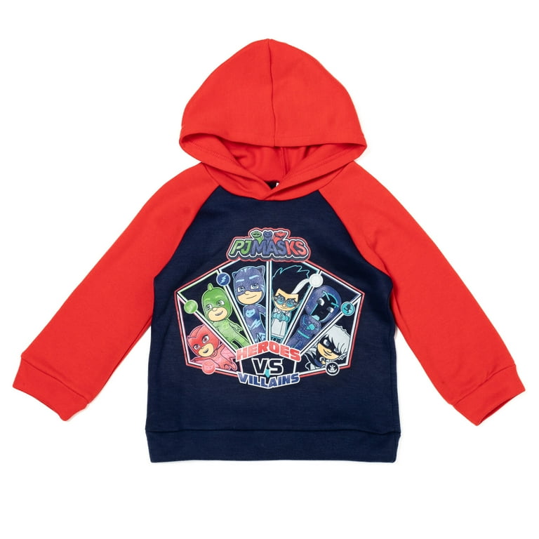 PJ Masks Catboy Gekko Owlette Toddler Boys Fleece Pullover Hoodie Pants Blue 4T