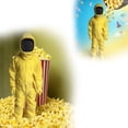 thumbnail image 2 of Kna Popcorn Bucket 8 Inch 3D Printed Yellow Sculpture Figurine - Limited Edition Theater Popcorn Holder Tub, Home Cinema Movie Collectible Snack Tin Container,Room Decorations, 2 of 5