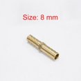 thumbnail image 1 of 6, 8, 10, 12mm Brass Hose Connector Fittings Straight Connection Connectors, 1 of 9