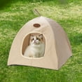 thumbnail image 5 of Ckraxd Portable Cats Tent Dog Bed, Indoor Outdoor Pet House, Cozy Waterproof Polyester with Slip-Resistant Base, Lightweight and Foldable, 5 of 6
