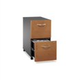 thumbnail image 3 of Series C 2 Drawer Mobile File Cabinet in Natural Cherry - Engineered Wood, 3 of 10