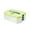 3-tier-Green, variant on Multilayer Cookie Carriers with Lid and Handle Time Recoder Storage Box Dessert Clear Container