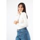 thumbnail image 3 of Blusa tejida cuello alto AMAD Casual para mujer Talla M, 3 of 5