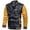 Yellow, variant on IYTR Men's PU Leather Jacket Baseball Jacket Zipper Motorcycle Jacket Red Blue Colorblock Long Sleeve Fashion Outwear Men's Clothing Blue L