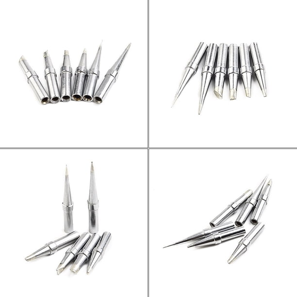 ET Soldering Iron Tips 5 Pcs Set for Weller WE1010NA WESD51 WES50/51 Compatible with PES50/51 LR21 EC1201 EC1204 EC2000 Wep70 Soldering Stations