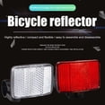 thumbnail image 4 of Mountain Bike Reflector Set MTB Bicycle Front Rear Reflectors Night Riding, 4 of 8
