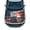 Bald Eagle US Flag, variant on XYZCANDO Trendy Universal Car Hood Cover featuring Tropical Sunset Palms - Durable All-Weather Protection for Outdoor Auto Decor
