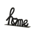 thumbnail image 2 of Roven Décoration de Table Calligraphique en Fonte - Noir, 2 of 3
