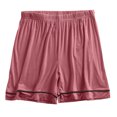 thumbnail image 1 of Puntoco Pantalones cortos de algodón para mujer, pantalones cortos finos de cintura elástica de color de verano para mujer, pantalones para el hogar, ropa deportiva para exteriores, 1 of 5