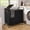 Black-3Sec, variant on Laundry Sorter 4 Sections 48 Gal, Rolling Laundry Basket with Lockable Wheels and Lid, Laundry Hamper with 4 Separated Removable Bags Dirty Clothes Hamper for Laundry Room Organizer, White