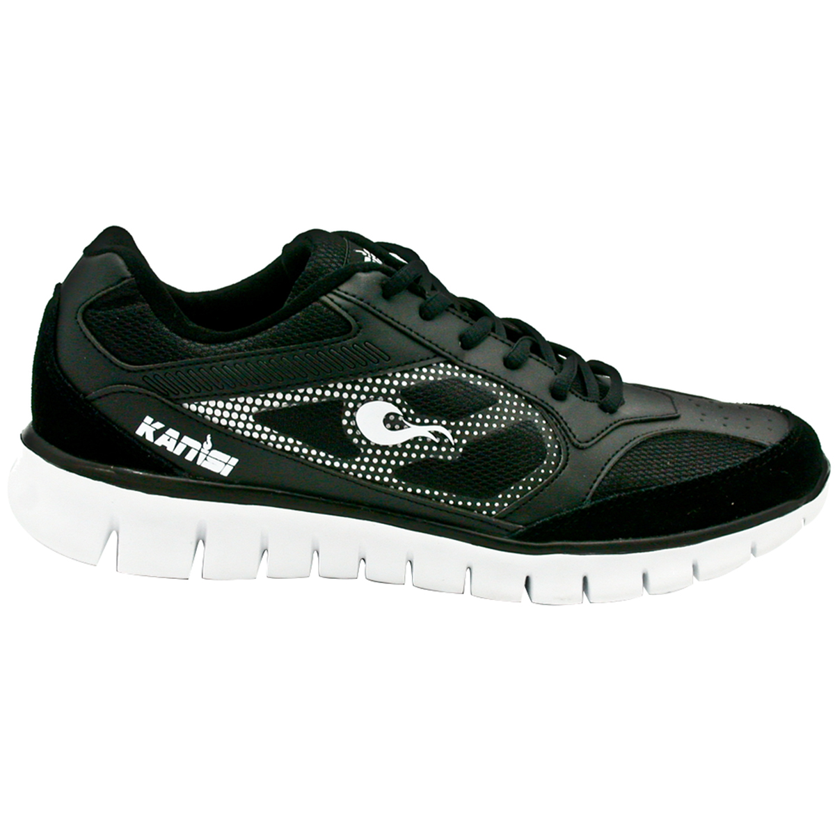 Kanisi Boxing Trainer and Running Shoes - 11 - Black/White - image 2 of 4