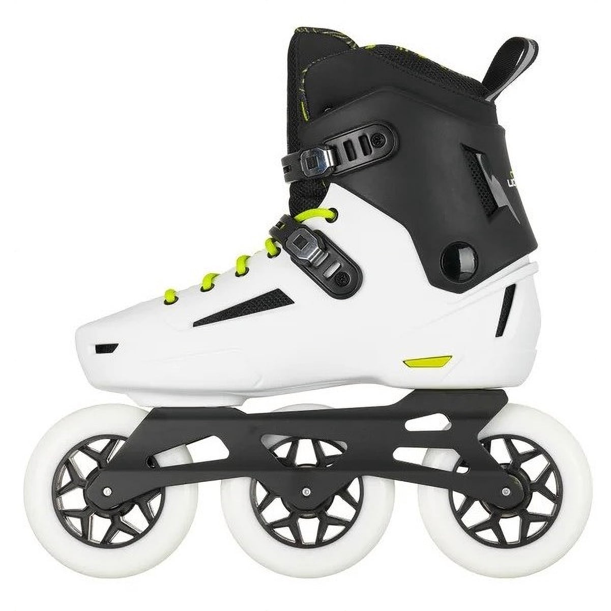 ROLLERBLADE Adult Unisex Lightning 110 White/Black Inline Skates, Size: 9