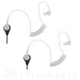 thumbnail image 3 of Auriculares de seguridad Midland AVPH3 transparentes con PTT/VOX (paquete de 4), 3 of 3