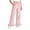 Pink, variant on Posijego Girls Ruffled Pants Plaid Print Wide Leg High Waisted Loose Casual Summer Trousers Pants with Pockets 5-15 Years