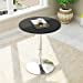 thumbnail image 5 of Magshion Table Basse Ronde Pivotante en Bois de 23,6 Po pour Bar/pub, Hauteur Réglable de 27,5 Po à 35,7 Po (Noir), 5 of 5