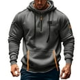 thumbnail image 2 of NINADA Mens Fleece USA Flag Hoodies Half Zipper Sweatershirts with Multi-Pockets Thermal Graphic Pullover Tops Fashion Trendy Outfits Warm Shirts Fall Winter Spring Outfits for Men 2026 Gray S, 2 of 4