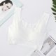 thumbnail image 3 of Sujetador de talla grande de seda de hielo Invisible sin costuras, sujetador de realce para mujer, lencería Sexy con cuello en U, almohadillas para sujetador, ropa interior Bralette, 3 of 5