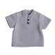 thumbnail image 5 of Camiseta de tela con figura de acción de 6 pulgadas de cuerpo fuerte para hombre y mujer. Gris, 5 of 6