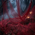 thumbnail image 4 of Halloween Horror Gauze Fabric, Spooky Creepy Cloth Party Supply, Wall Courtyard Entrance Porch Decor, Halloween Prop for Halloween Party Decoration, 4 of 6