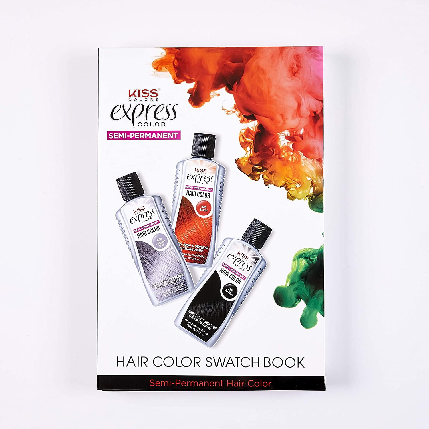 KISS Express Semi-Permanent Hair Color - Rich, Long-Lasting KISS Express Semi-Permanent Hair Color - Rich, Long-Lasting