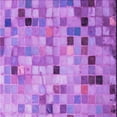 thumbnail image 1 of Ahgly Company Machine Washable Indoor Square Transitional Violet Purple Area Rugs, 5' Square, 1 of 7