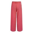 thumbnail image 5 of UngA Dress Pants Women Women Relaxed Cargo Pants for Women Cinchable Hems Lightweight Casual Sweatpants with Pockets Red,M, 5 of 6