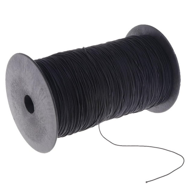 simhoa 800m Beading Craft Cord Thread Rope for Necklace Bracelets Chains Making 1mm black
