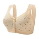 thumbnail image 3 of WILLBEST Brasier Sujetador De Yoga Para Mujer, Con Hebilla Frontal Y Borde De Encaje, Sin Aro De Acero, Ajuste Sin Costuras, Talla Grande 1610, 3 of 3