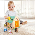 thumbnail image 1 of Hape Critter House Shape Sorter, 1 of 4