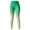 Green, variant on Womens Yoga Pants Candy Gradient Seamless Knitted Leggings High Waisted Lifting Sports Tights Performance Fitness Pants for Training